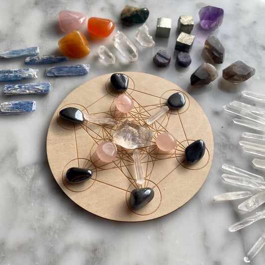 Elevate Your Intention Setting With Crystal Grids