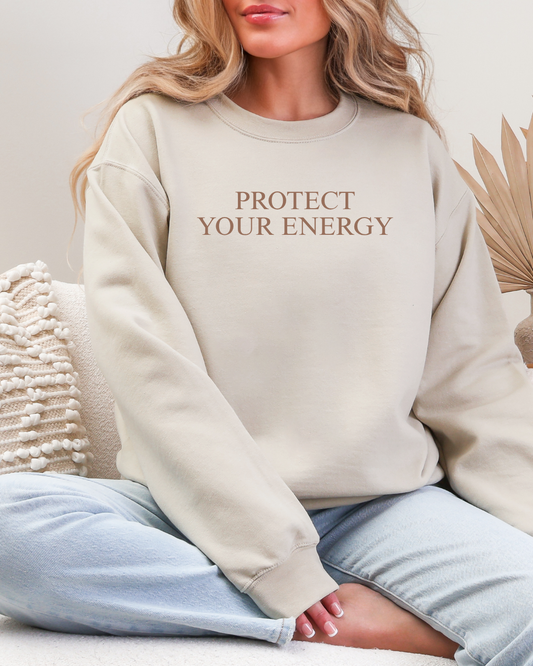 Protect Your Energy Crewneck